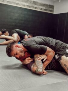 Students training NoGi Brazilian Jiu Jitsu at Corvo Martial Arts